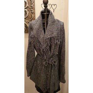 Carolyn Taylor  Fringe Cardigan  M